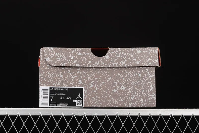 All categories Air Jordan Jordan series basketball shoes Air Jordan 4 G version Air Jordan 4 Retro "Taupe Haze" AJ4 Joe 4 black brown Mocha DB0732-200
